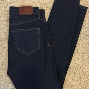 Madewell High Riser Skinny Jeans